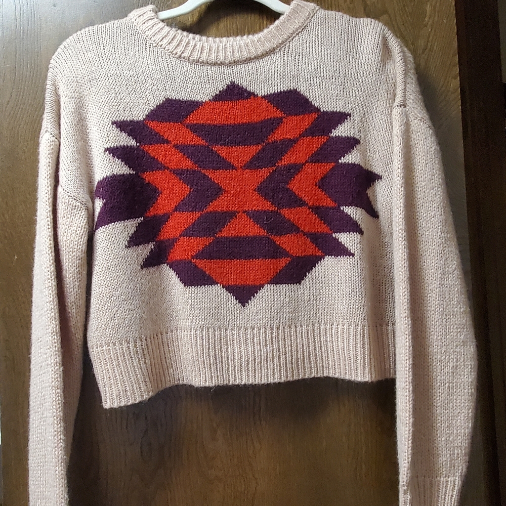 Cropped sweater